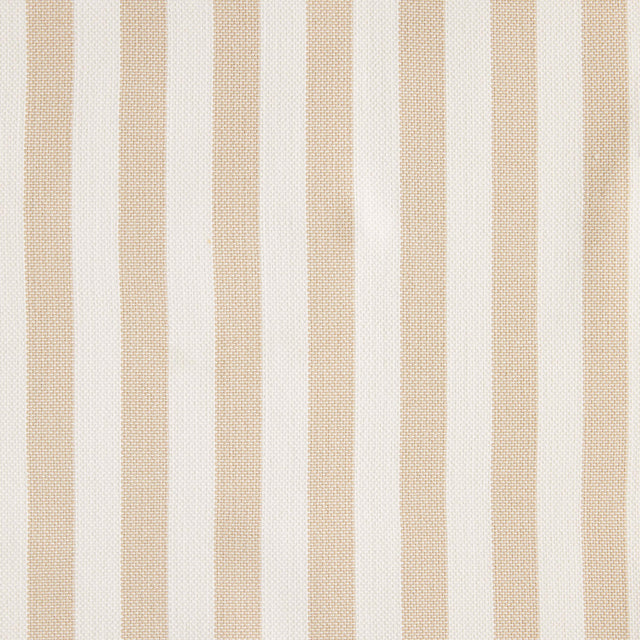 Schumacher Even Stripe Sand Fabric