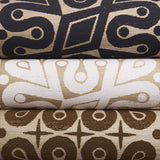 Schumacher Borneo Grasscloth Brown Wallpaper