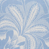 Schumacher Hothouse Flowers Silhouette Bliss Blue Fabric