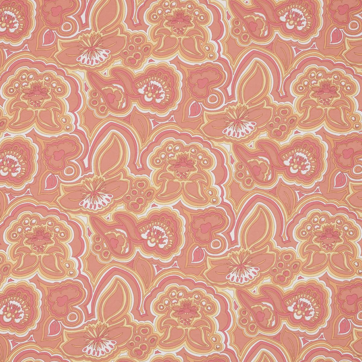 Schumacher Morning Sunrise Indoor/Outdoor Citrus Fabric