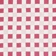 Schumacher Chequer Hand Block Print Pinks Fabric
