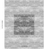 Schumacher Ink Wave Print Indoor/Outdoor Black Fabric