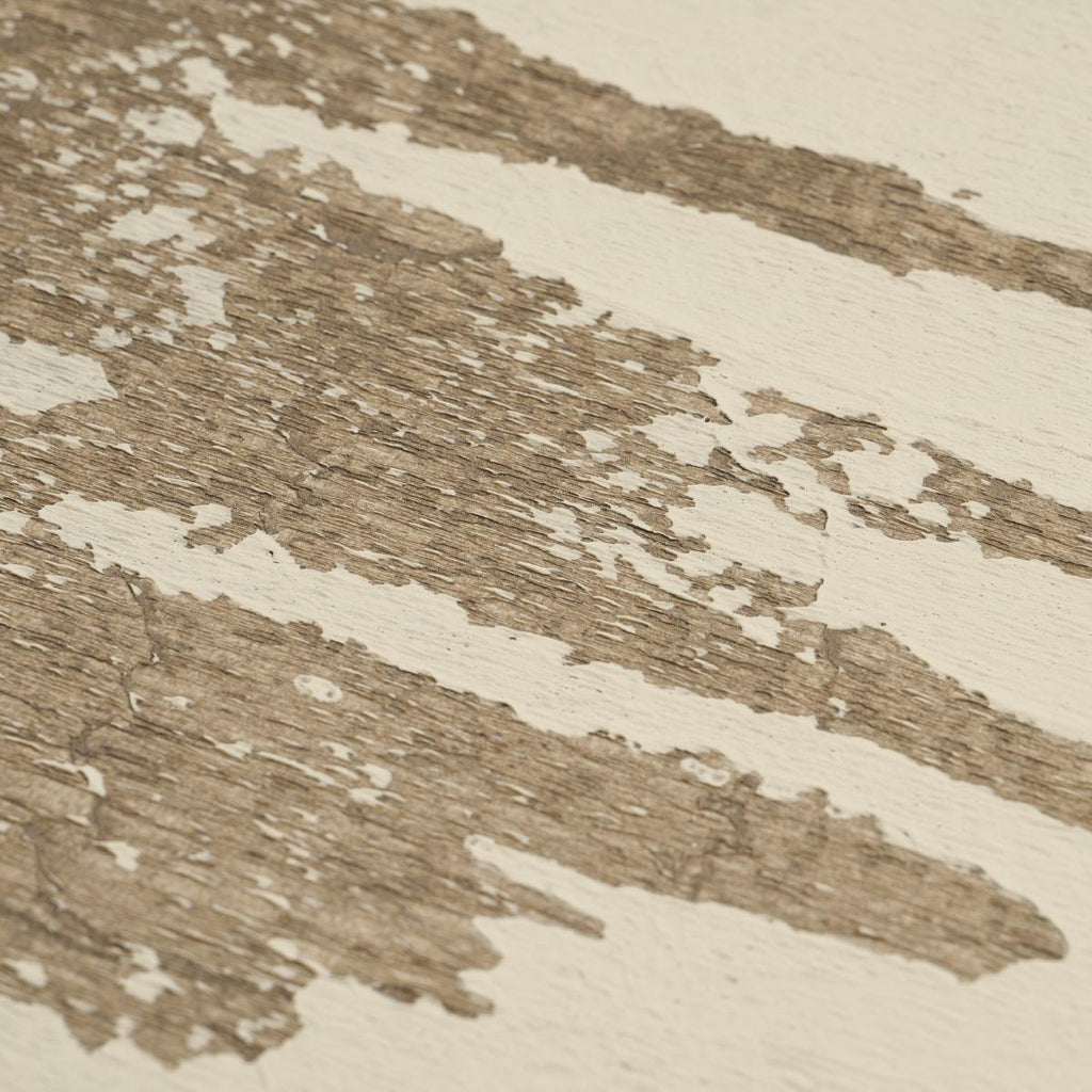 Schumacher Plastered Manuscript Birch Wallpaper