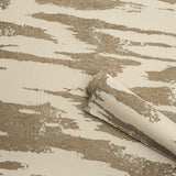 Schumacher Plastered Manuscript Birch Wallpaper