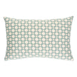 Schumacher Water/Ivory 18" x 12" Betwixt Pillow