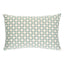 Schumacher Water/Ivory 18" x 12" Betwixt Pillow