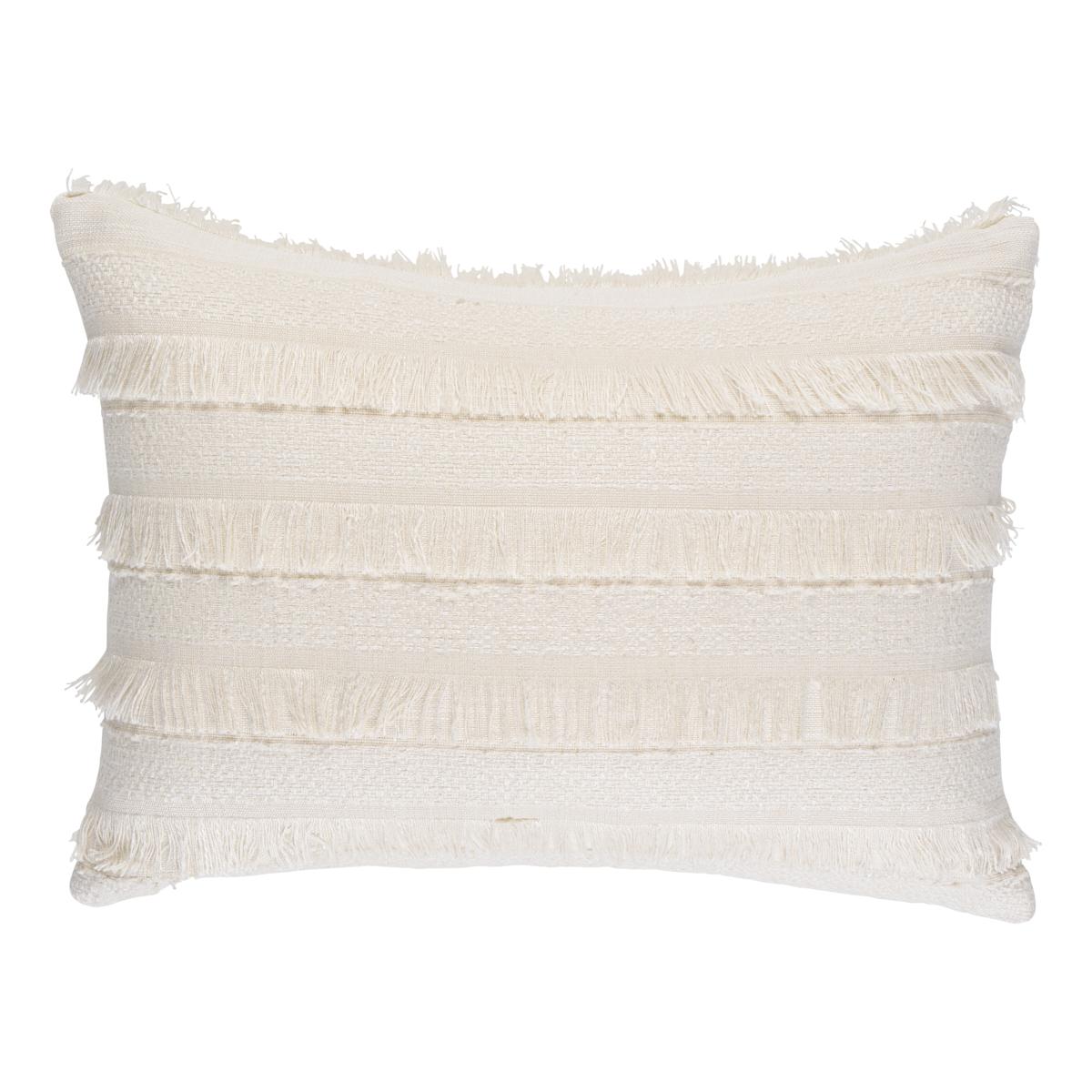 Schumacher Ivory 20" x 14" Acadia Pillow