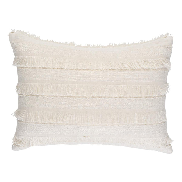 Schumacher Ivory 20" x 14" Acadia Pillow