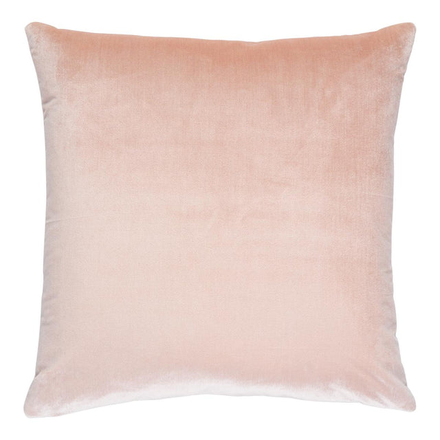 Schumacher Petal 20" x 20" Venetian Silk Velvet Pillow