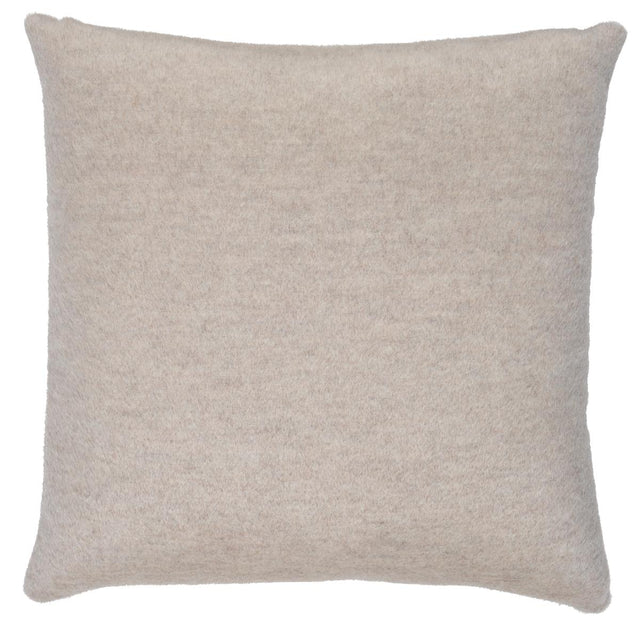 Schumacher Stone 18" x 18" Dixon Mohair Pillow