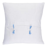 Schumacher Sky 20" x 20" Chamula Pillow