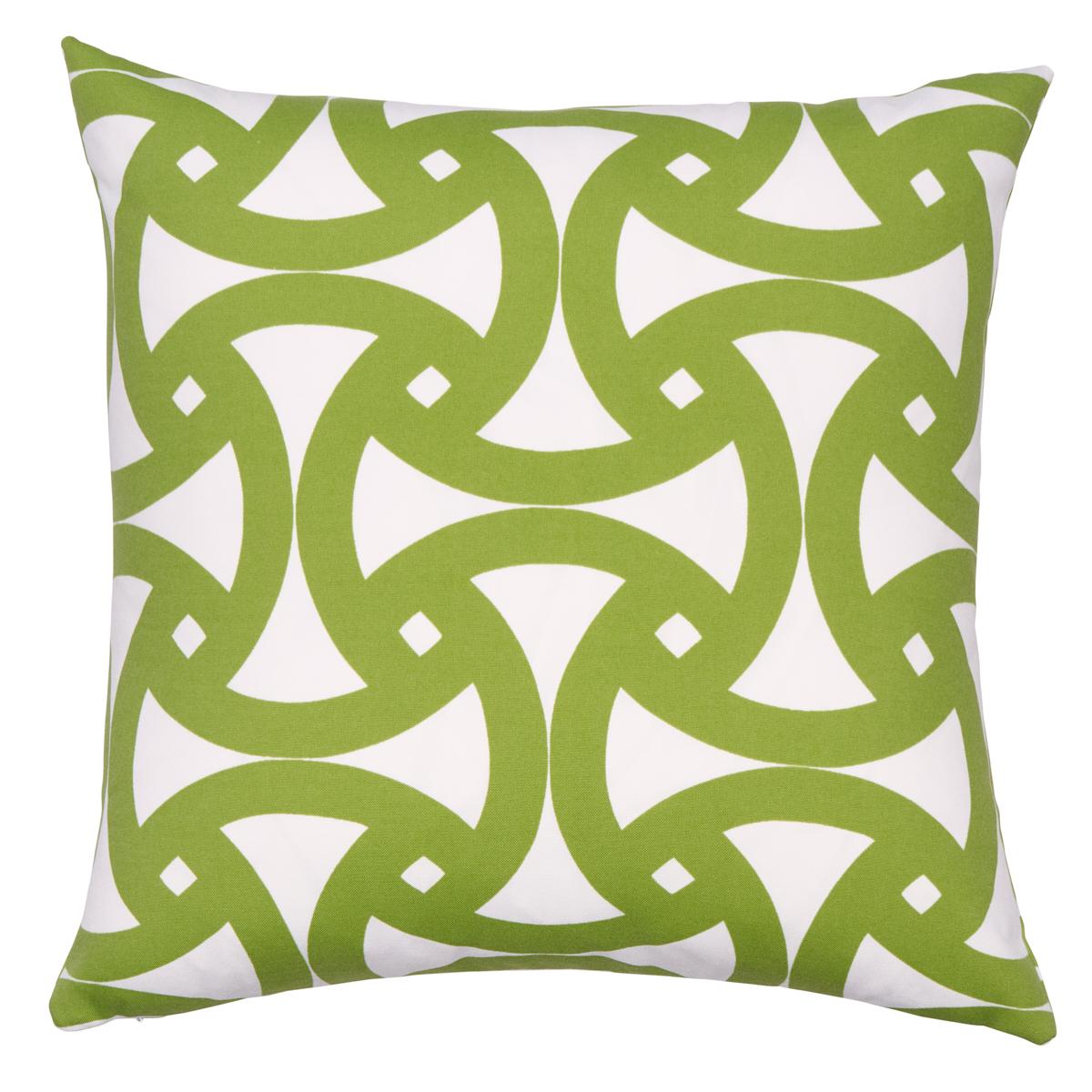 Schumacher Santorini Print I/O Fern 20" x 20" Pillow