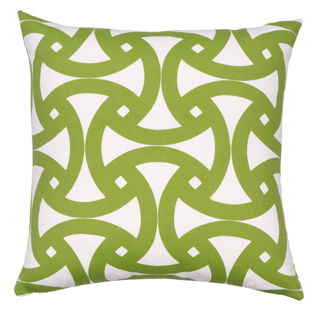 Schumacher Santorini Print I/O Fern 20" x 20" Pillow