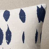 Schumacher Queen Of Spain Navy 20" x 20" Pillow