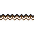Schumacher Sparren Embroidered Tape Brown Trim