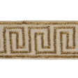 Schumacher Gold On Natural Delphi Beaded Tape