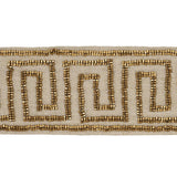 Schumacher Gold On Natural Delphi Beaded Tape