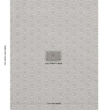 Schumacher Bees Knees Cut Velvet Grey Fabric