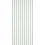 Schumacher Edwin Stripe Medium Eucalyptus Wallpaper