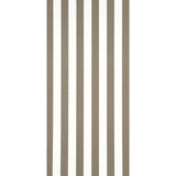 Schumacher Edwin Stripe Wide Mocha Wallpaper