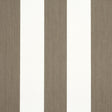Schumacher Edwin Stripe Wide Mocha Wallpaper