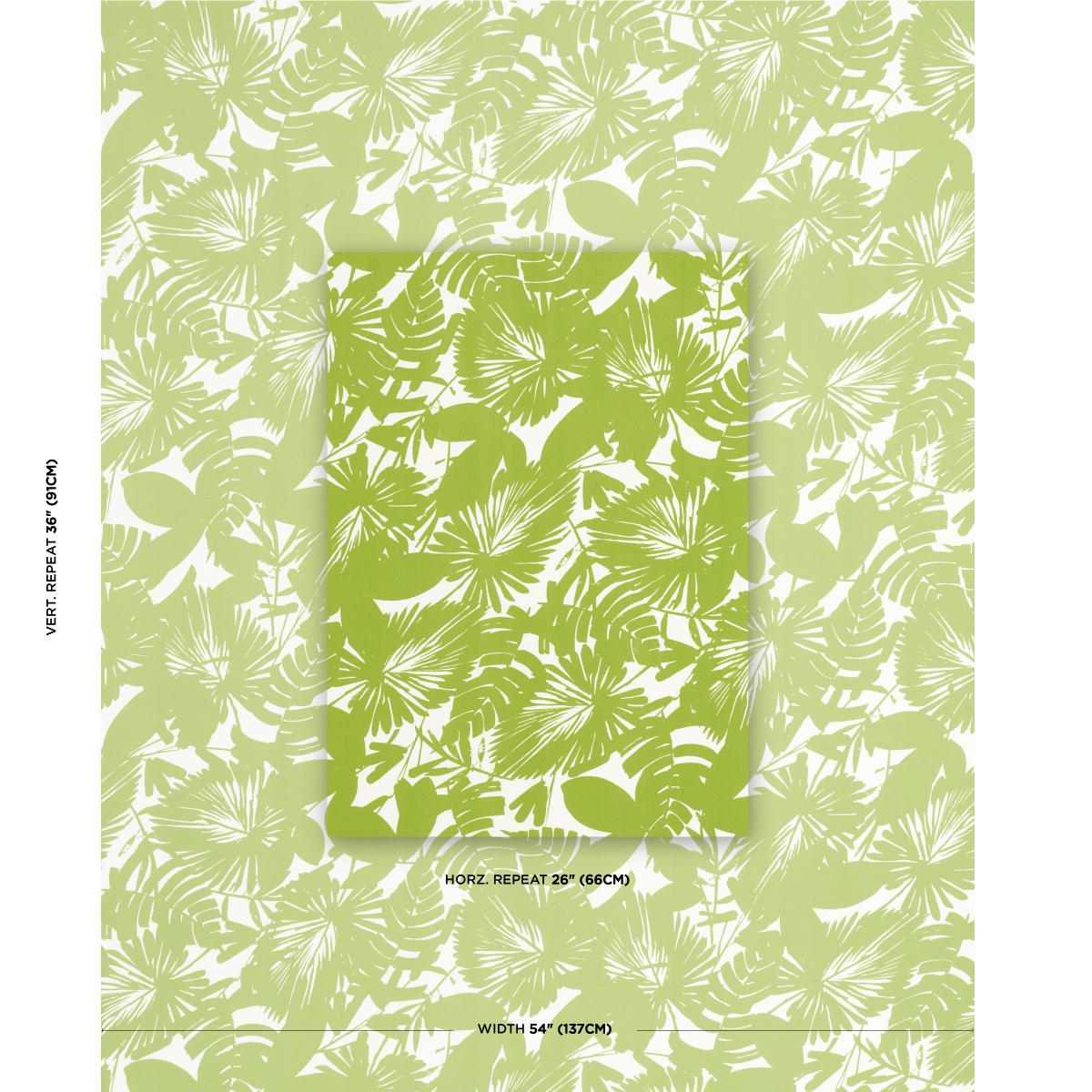 Schumacher Palisades Palm Indoor/Outdoor Fern Fabric