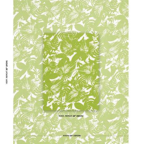 Schumacher Palisades Palm Indoor/Outdoor Fern Fabric