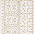 Schumacher Borneo Grasscloth White Wallpaper
