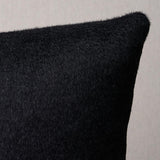 Schumacher Carbon 20" x 20" Dixon Mohair Pillow