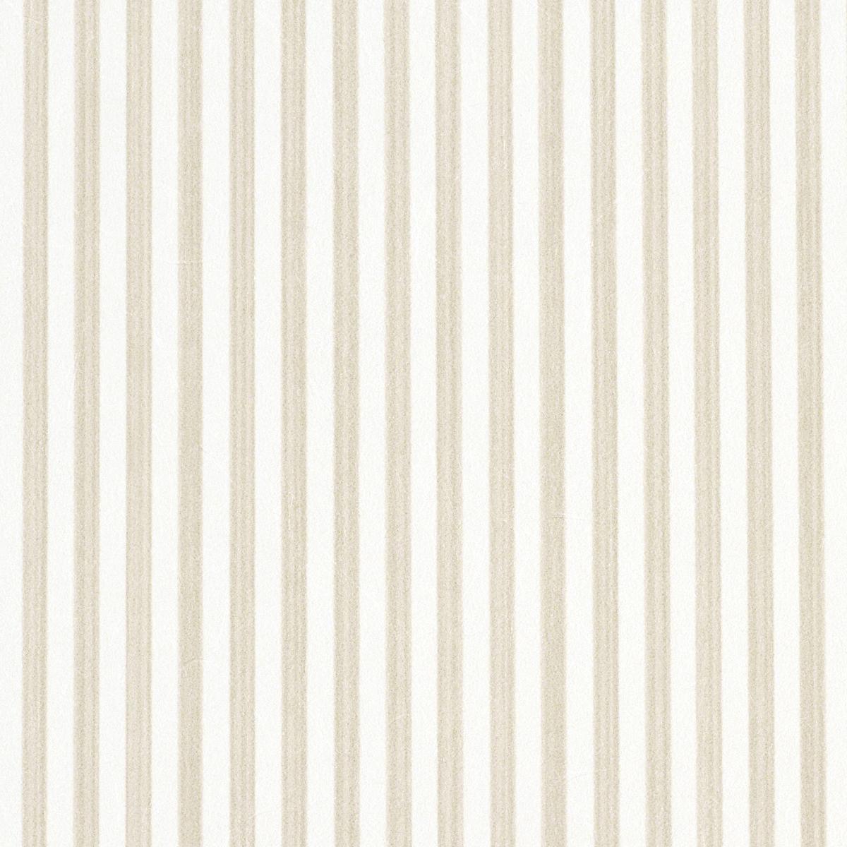 Schumacher Edwin Stripe Narrow Straw Wallpaper