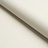 Schumacher Edwin Stripe Narrow Straw Wallpaper