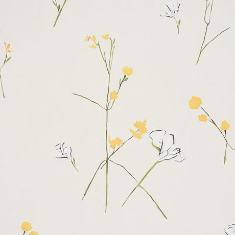 Schumacher Alex'S Floral Daffodil Wallpaper