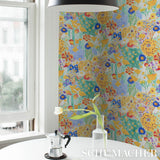 Schumacher Frank'S Garden Primary Wallpaper