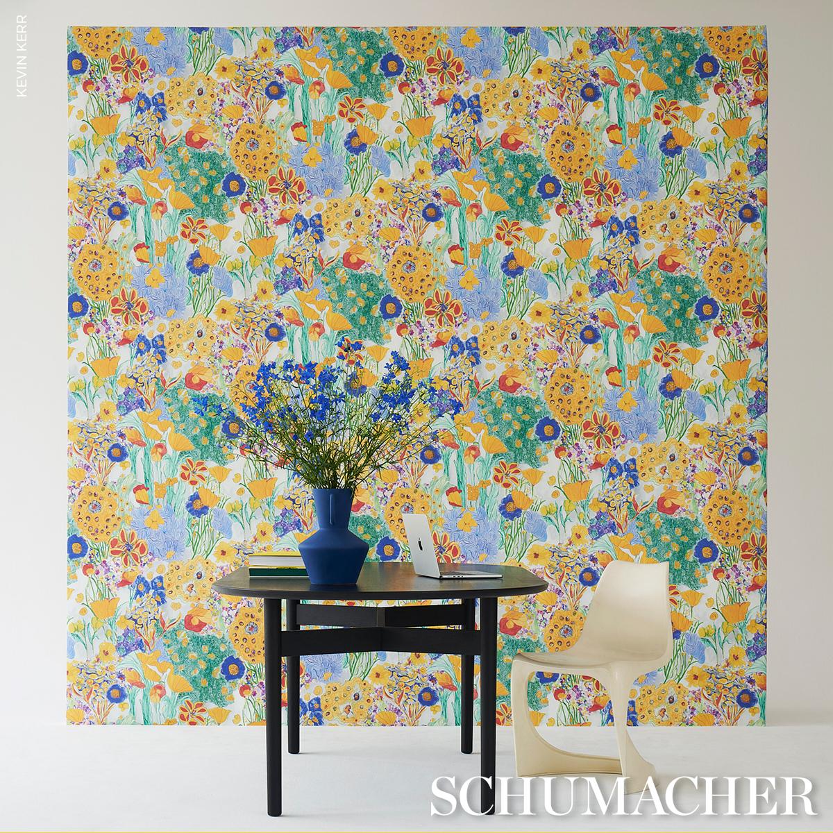Schumacher Frank'S Garden Primary Wallpaper