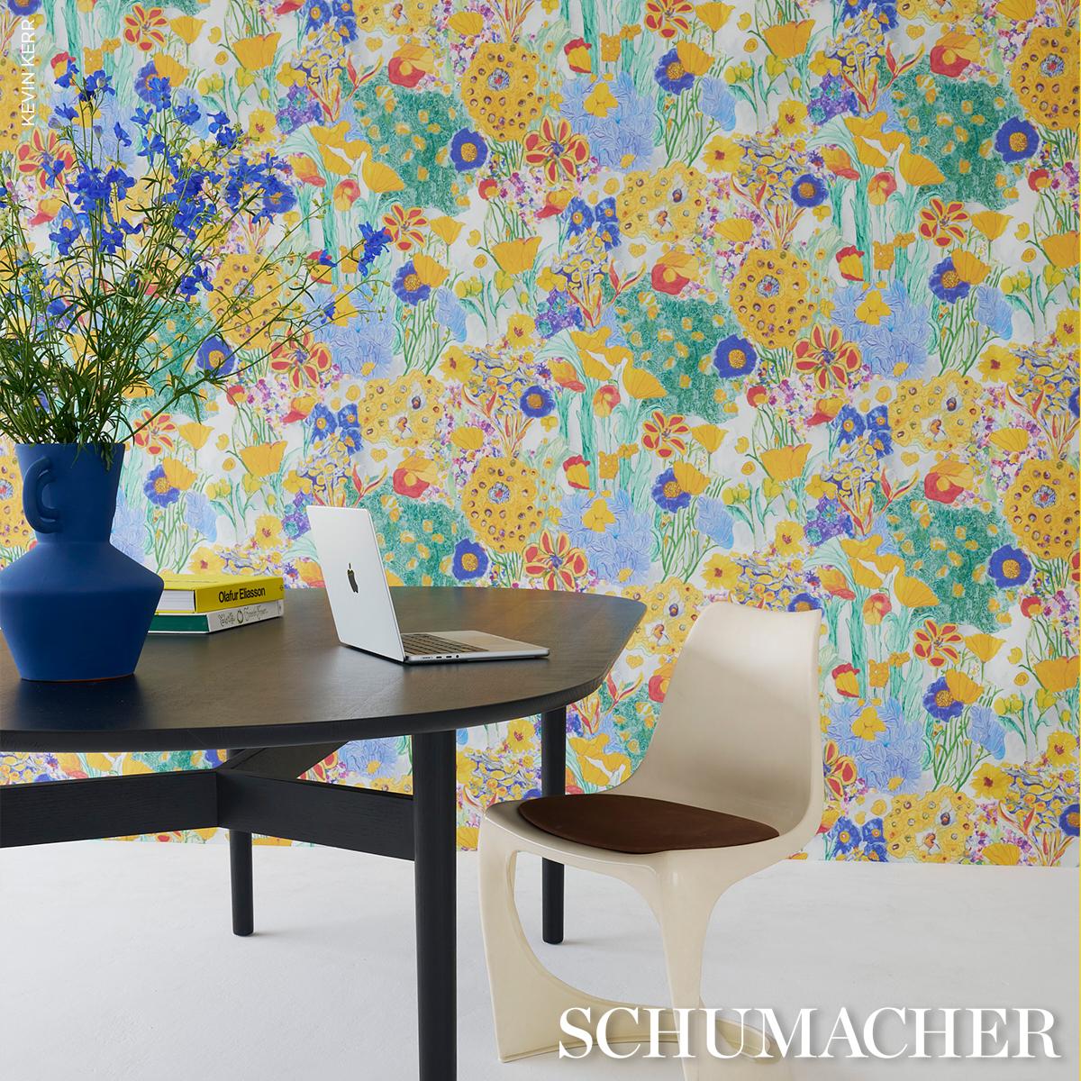 Schumacher Frank'S Garden Primary Wallpaper