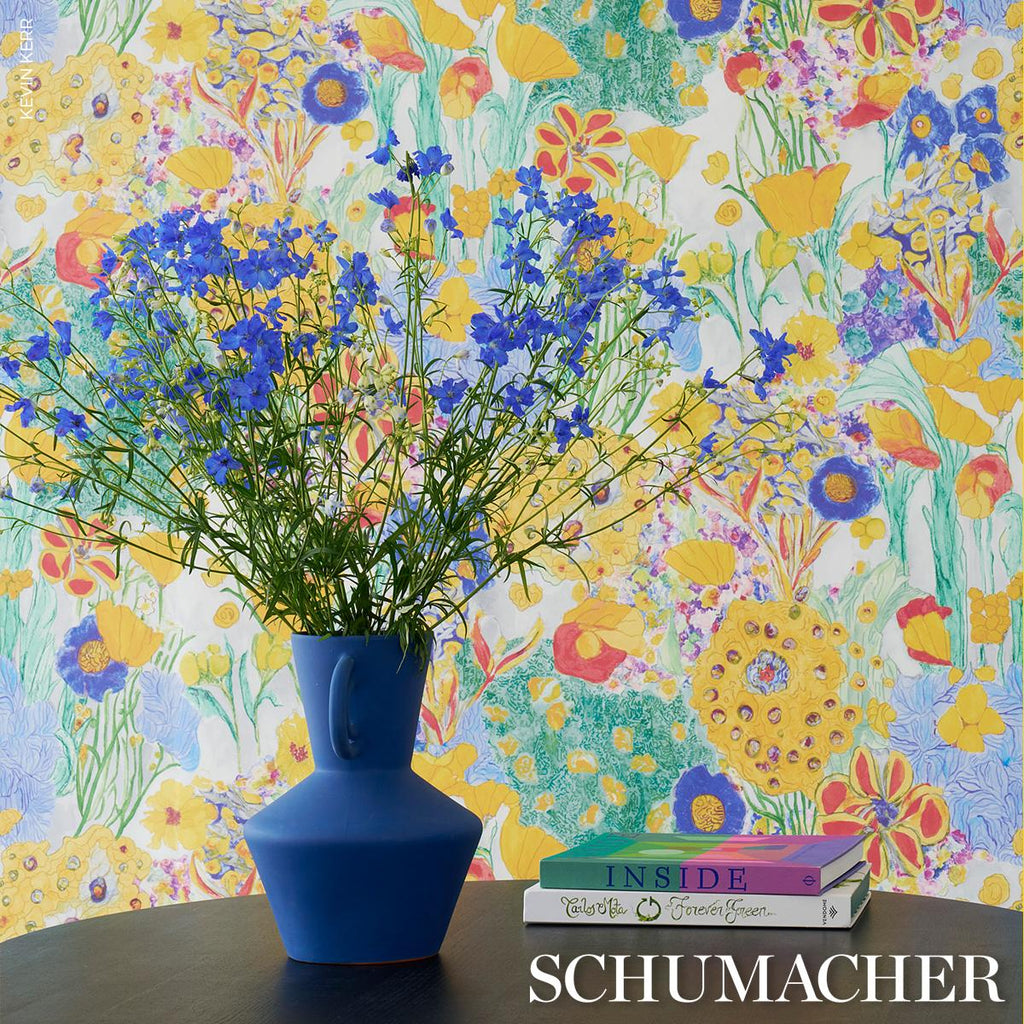 Schumacher Frank'S Garden Primary Wallpaper