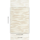 Schumacher Plastered Manuscript Arctic Wallpaper