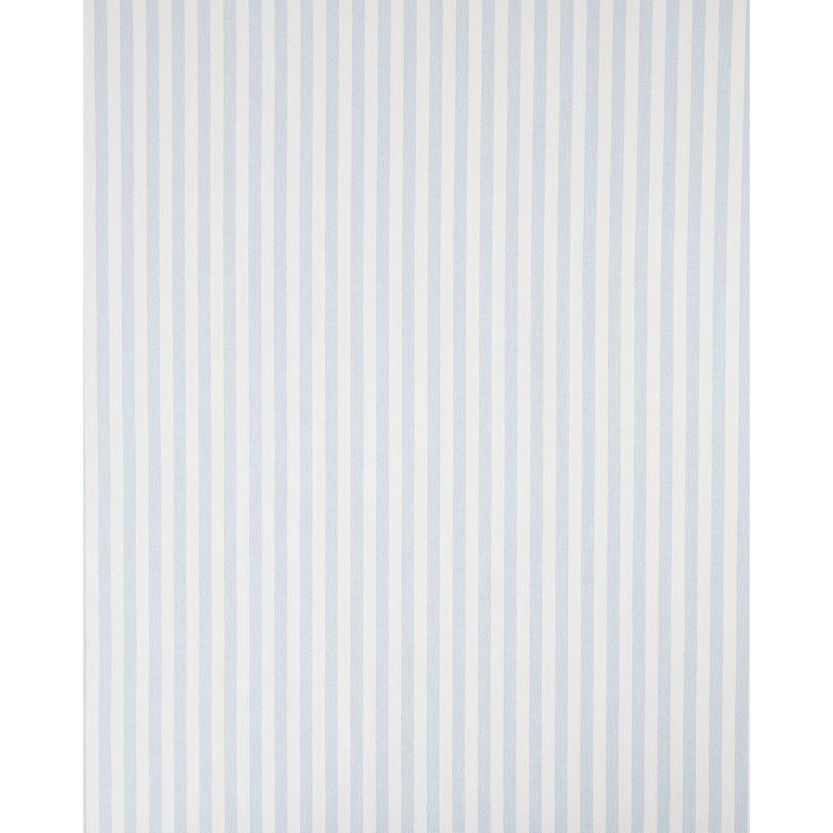 Schumacher Even Stripe Sky Fabric