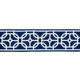 Schumacher Navy Gazebo Trellis Tape