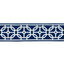 Schumacher Navy Gazebo Trellis Tape