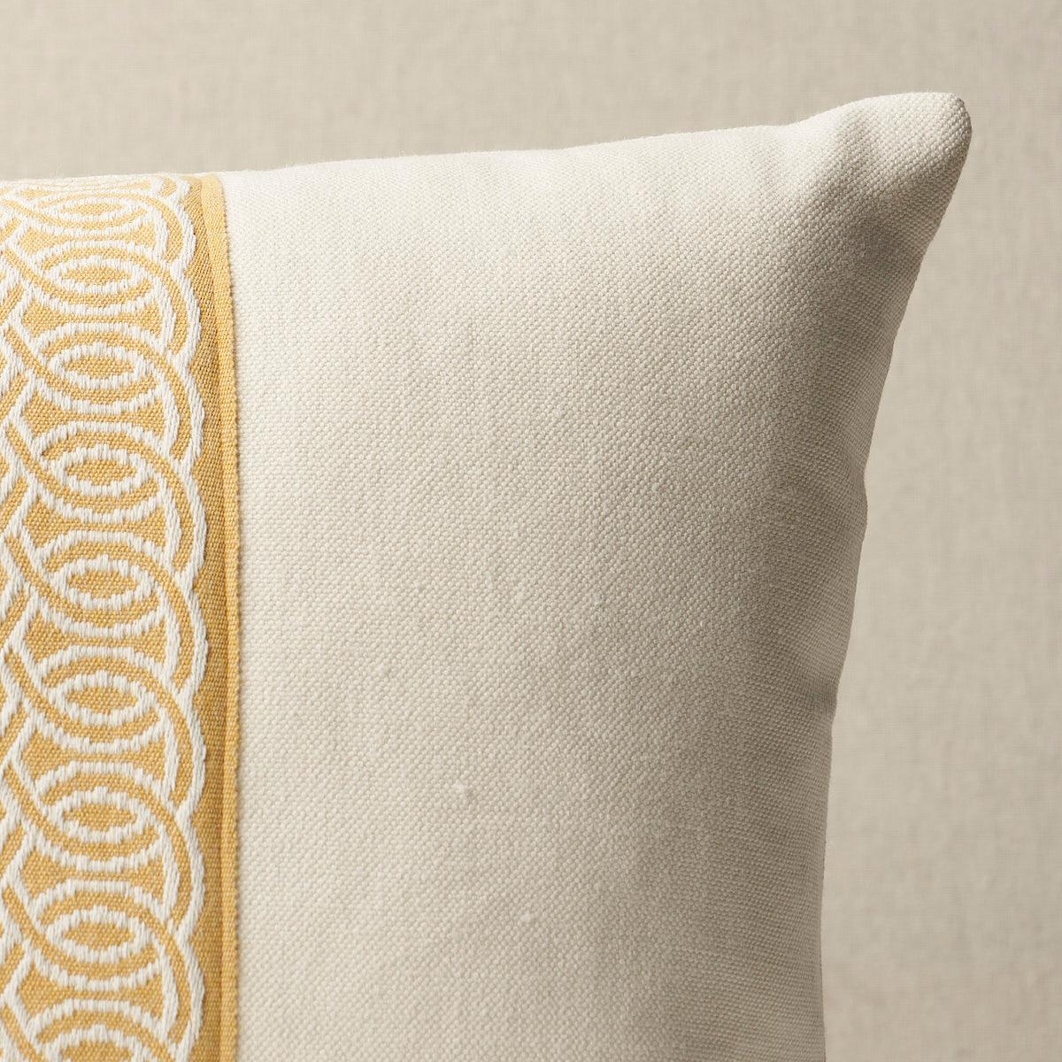 Schumacher Infinito I/O Buttercup 16" x 12" Pillow