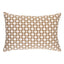Schumacher Biscuit/Ivory 18" x 12" Betwixt Pillow