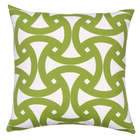 Schumacher Santorini Print I/O Fern 18" x 18" Pillow