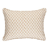 Schumacher Oleander I/O Neutral 16" x 12" Pillow