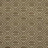 Schumacher Bees Knees Cut Velvet Gold Fabric