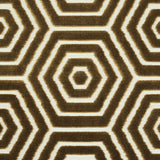 Schumacher Bees Knees Cut Velvet Gold Fabric