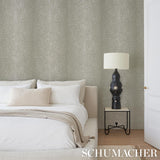 Schumacher Fickle Texture Kelp Wallpaper