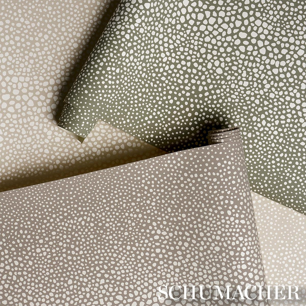 Schumacher Fickle Texture Kelp Wallpaper