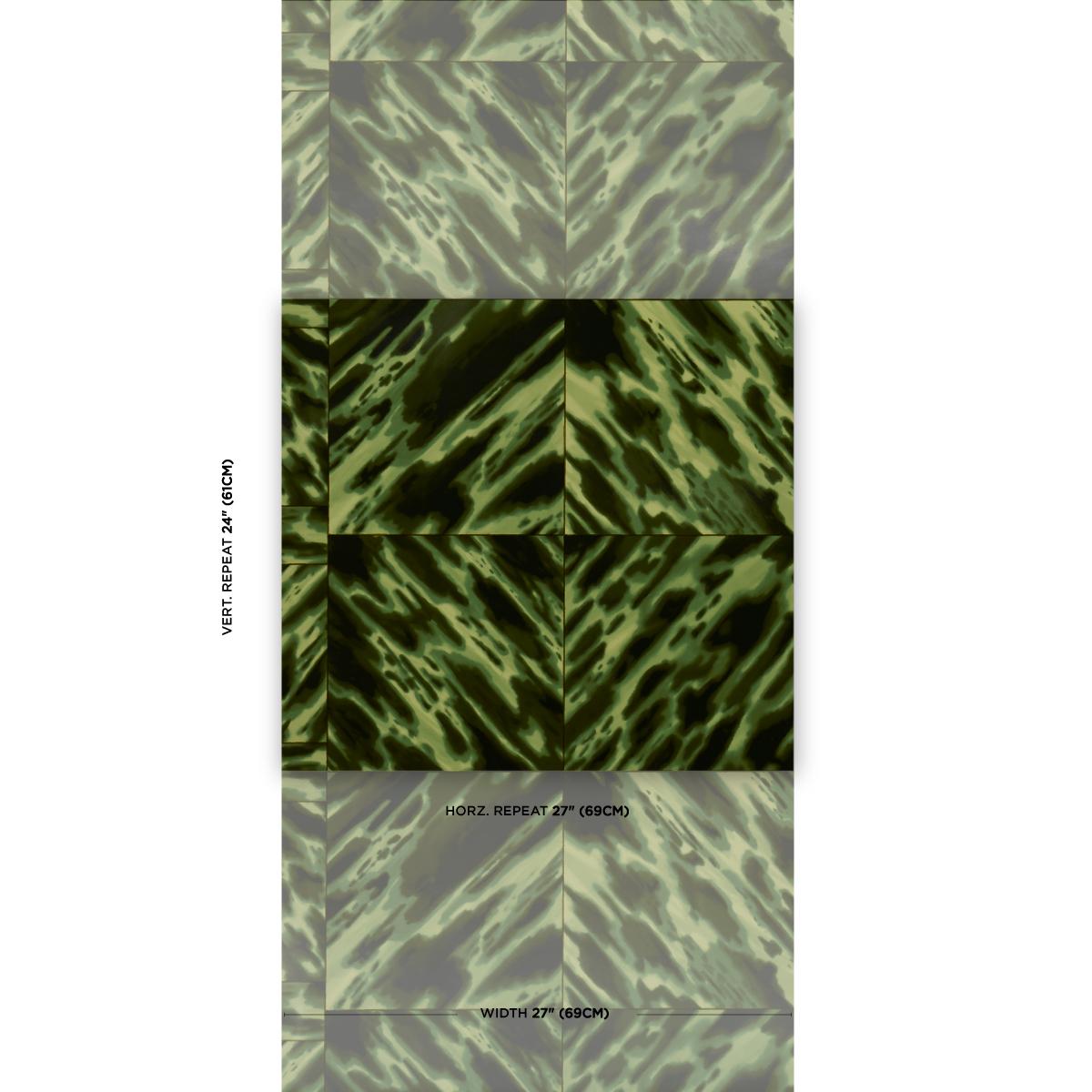 Schumacher Tortoise Shell Amazon Wallpaper