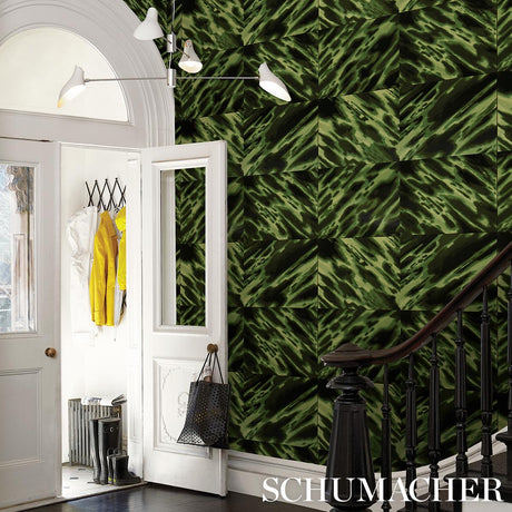 Schumacher Tortoise Shell Amazon Wallpaper